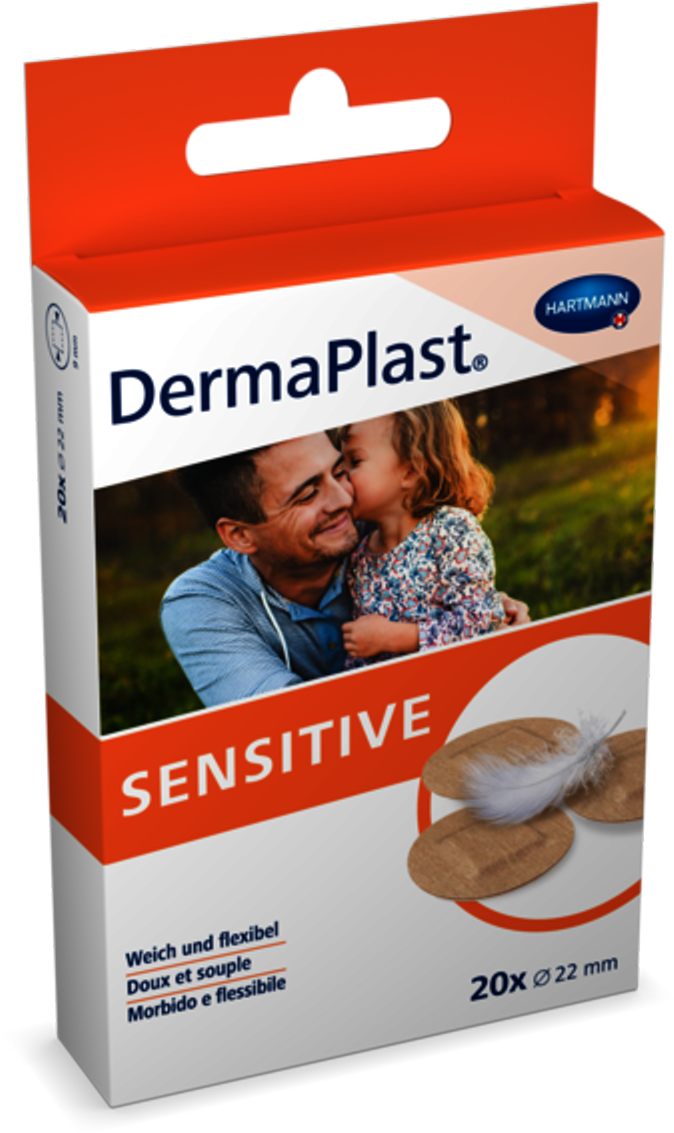 DERMAPLAST SENSITIVE Spots 22 mm 22 Stück