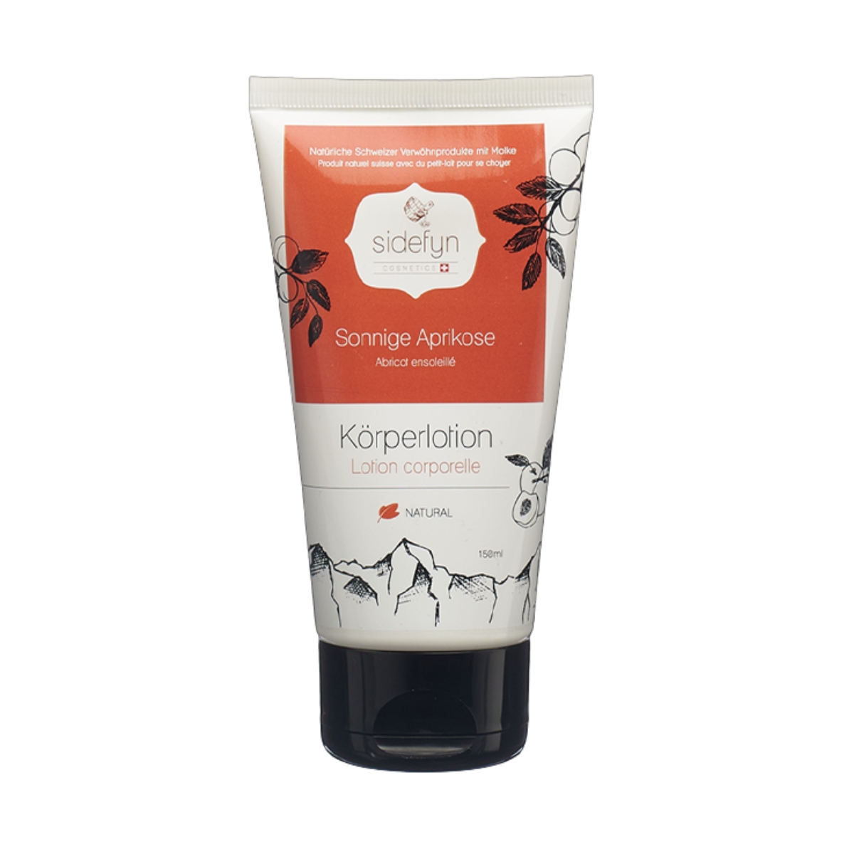 Sidefyn Körperlotion sonnige Aprikose 150 ml