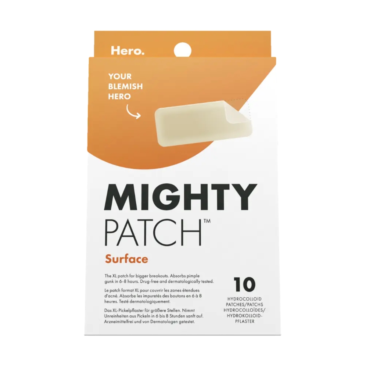 Héros . Mighty Patch Surface 10 pièces Héros . Mighty Patch Surface 10 pièces