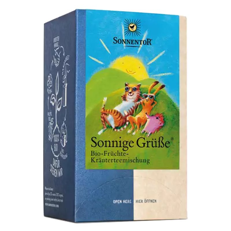 SONNENTOR Sonnige Grüsse Doppelkammer 18 Beutel SONNENTOR Sonnige Grüsse Doppelkammer 18 Beutel