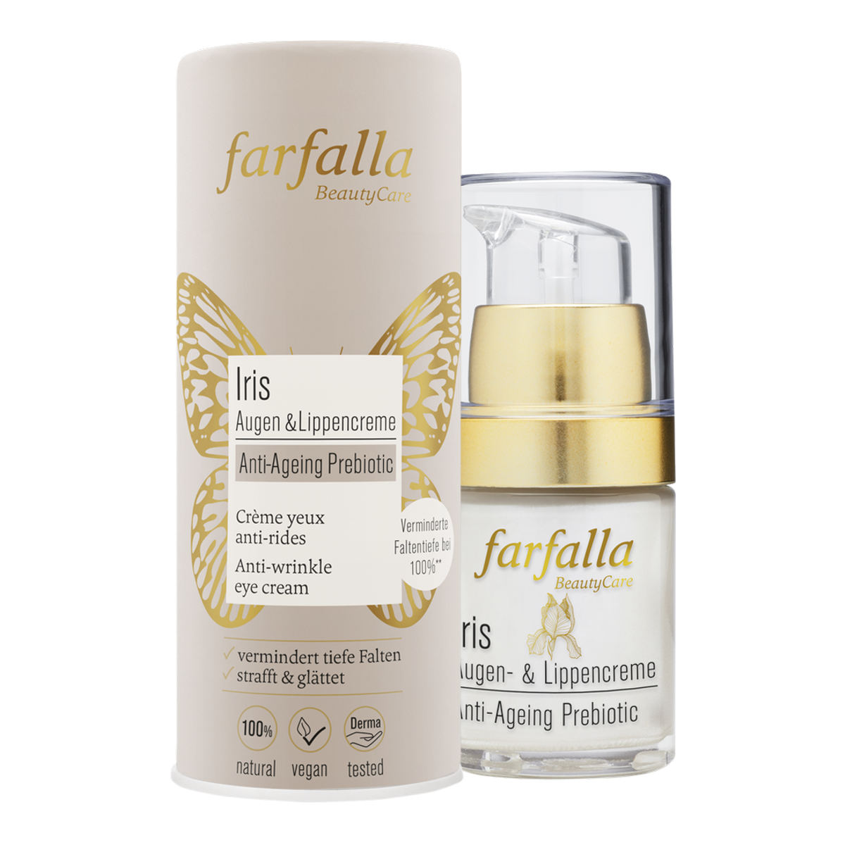 FARFALLA Augen- & Lippencreme Iris 15 ml FARFALLA Augen- & Lippencreme Iris 15 ml