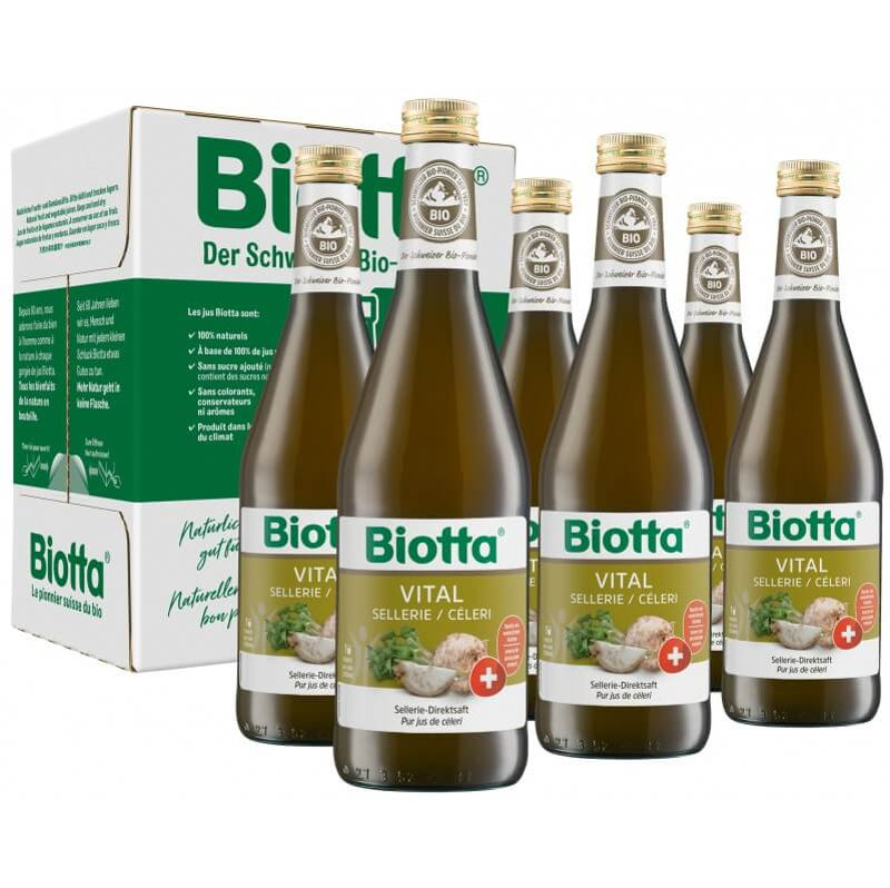 Biotta Vital Sellerie Bio 6 fl 5 dl