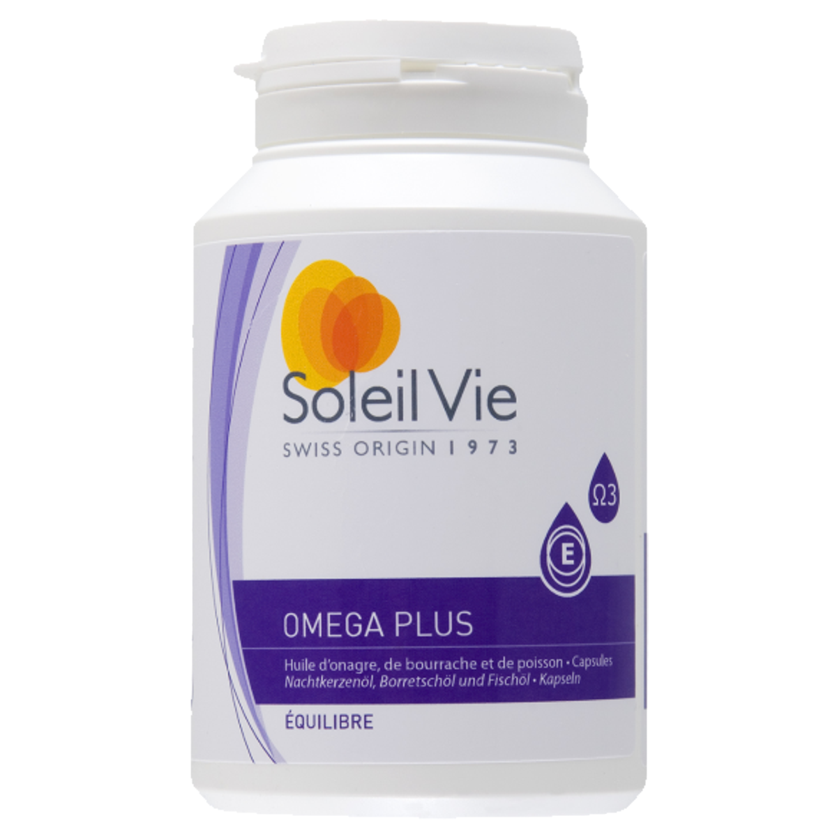 Soleil Vie Omega Plus Kapseln mit Vitamin E