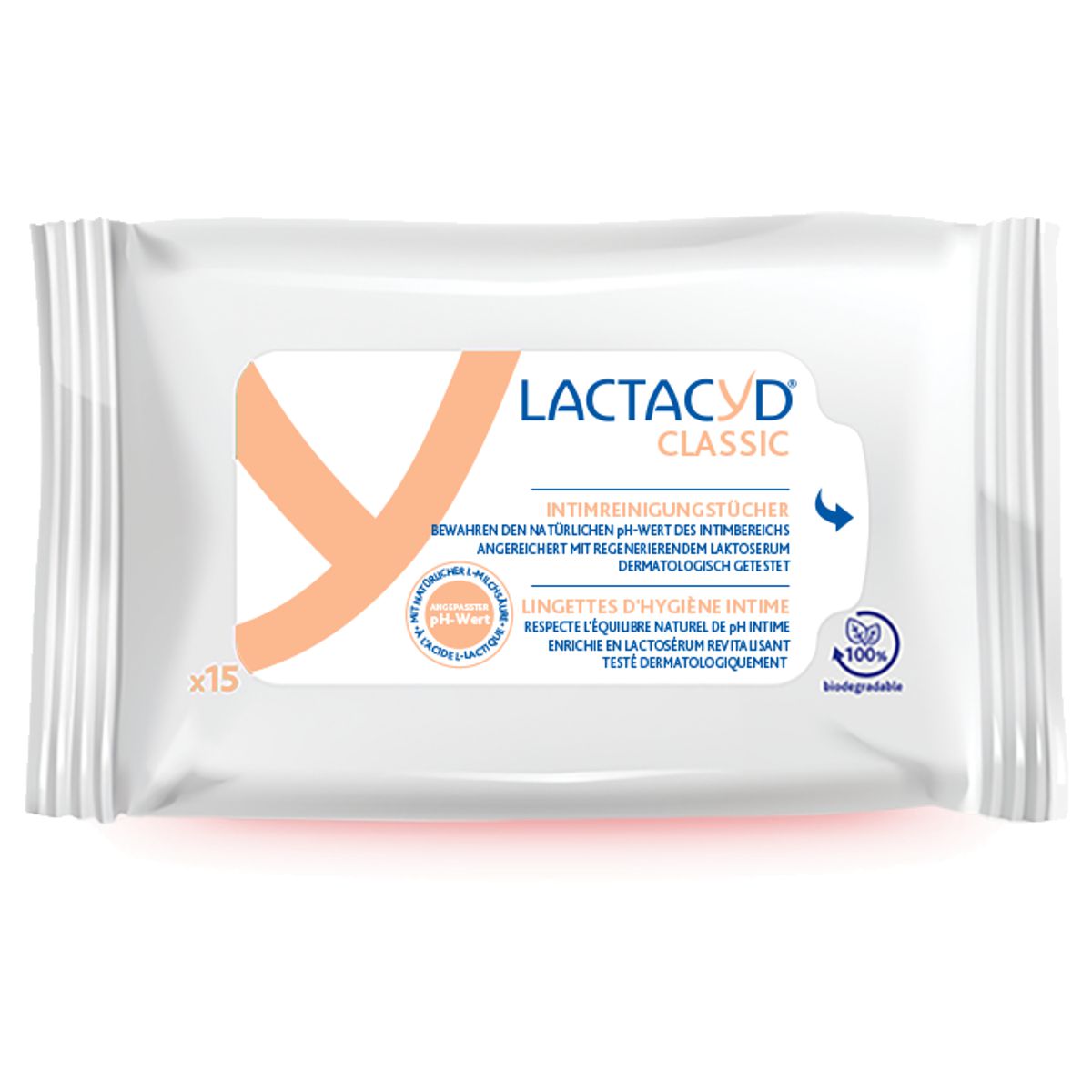 Image of Lactacyd Intimpflegetücher 15 Stück