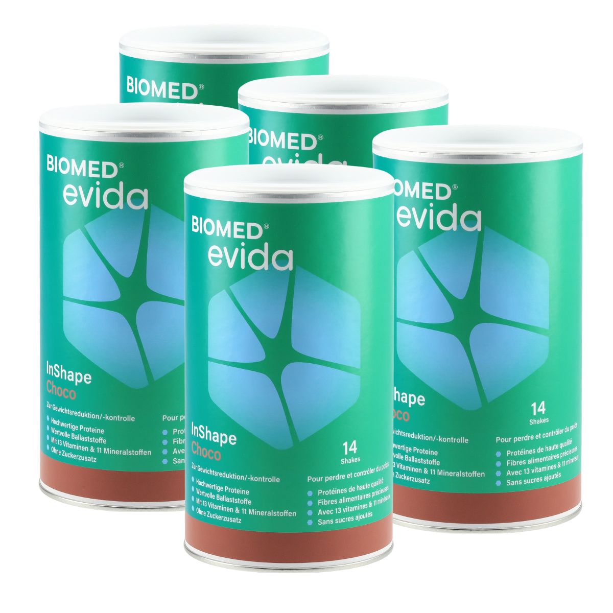 Biomed Evida InShape Pulver Choco 5x 420 g