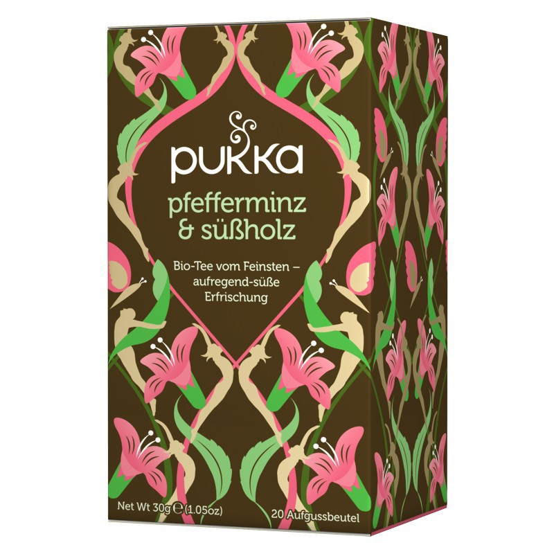 PUKKA Pfefferminz&Süssholz Tee Bio Btl 20 Stk PUKKA Pfefferminz&Süssholz Tee Bio Btl 20 Stk