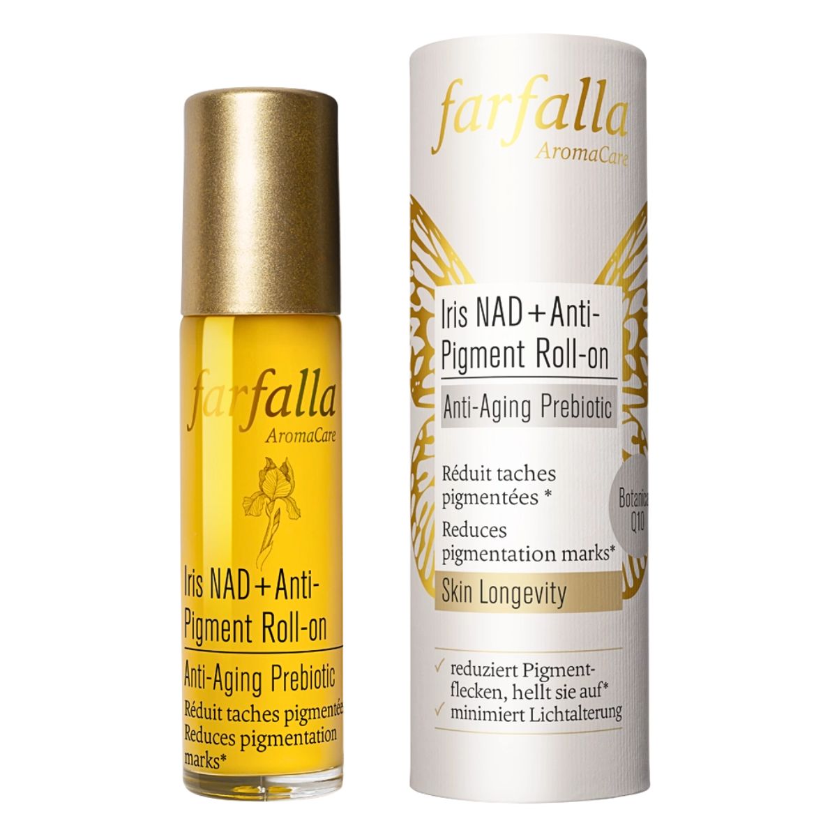 Farfalla NAD+ Anti-Pigment Roll-on Iris 10 ml