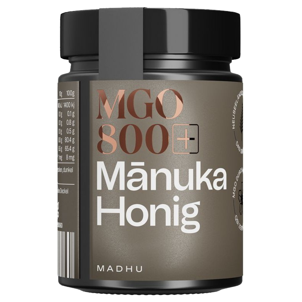 Madhu Manuka Honig MGO800 250 g Madhu Manuka Honig MGO800 250 g