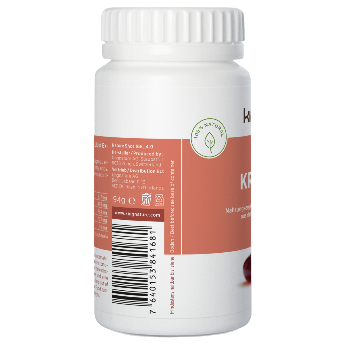 Kingnature Krill Vida Kapseln 120 Stück Kingnature Krill Vida Kapseln 120 Stück