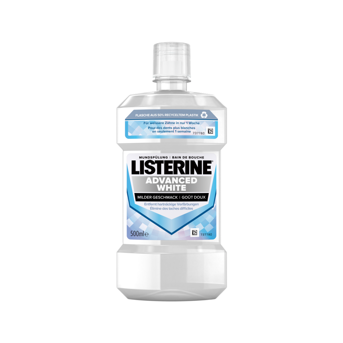 Listerine Advanced White mild 500 ml Listerine Advanced White mild 500 ml