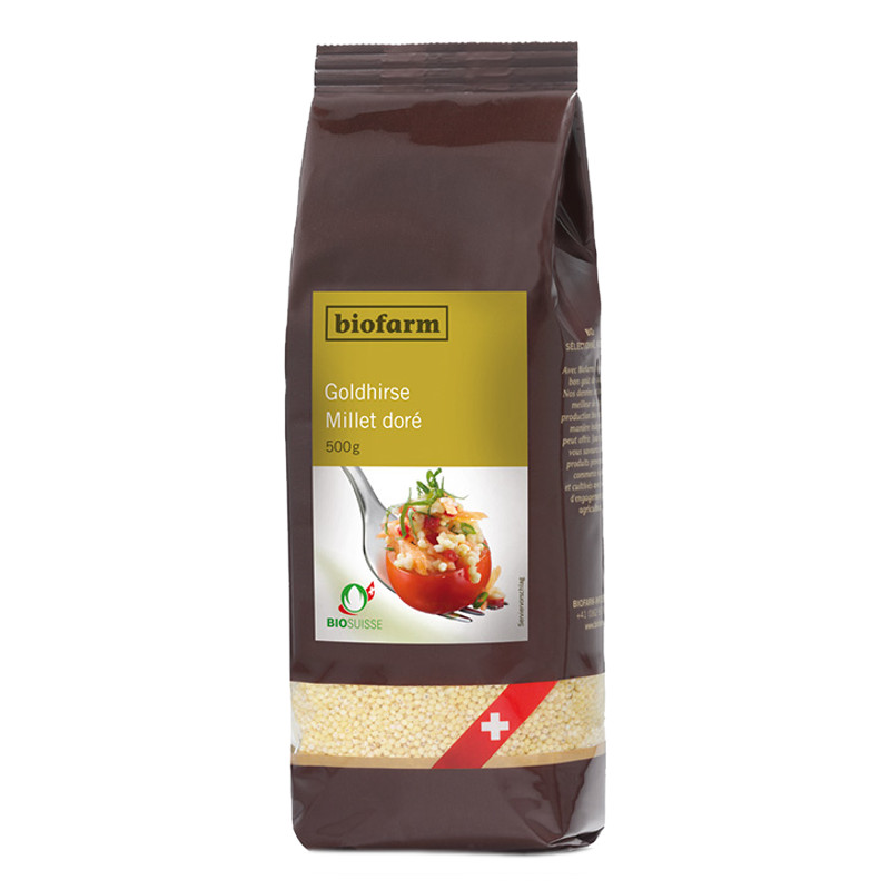 Biofarm Schweizer Goldhirse Knospe 500 g