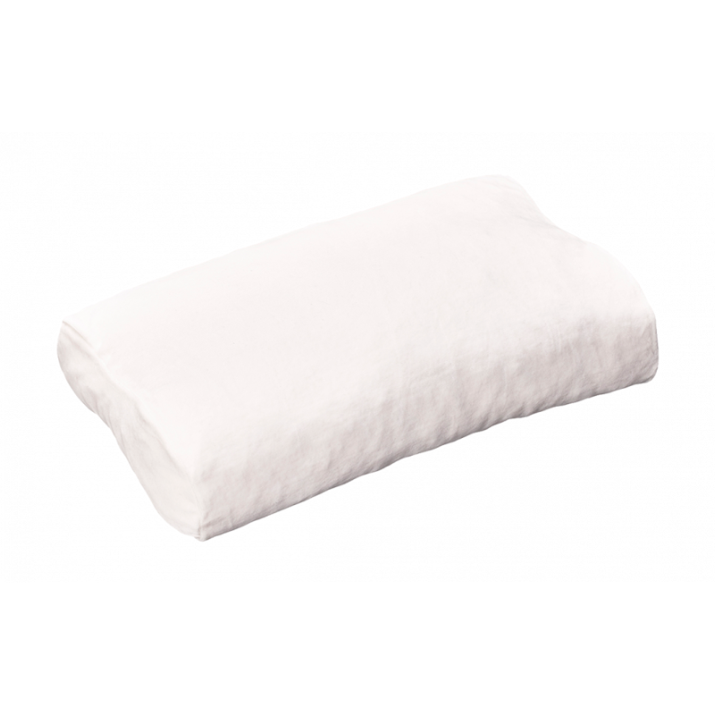 Elsa Flocken-Nackenkissen 50x11cm Ecru