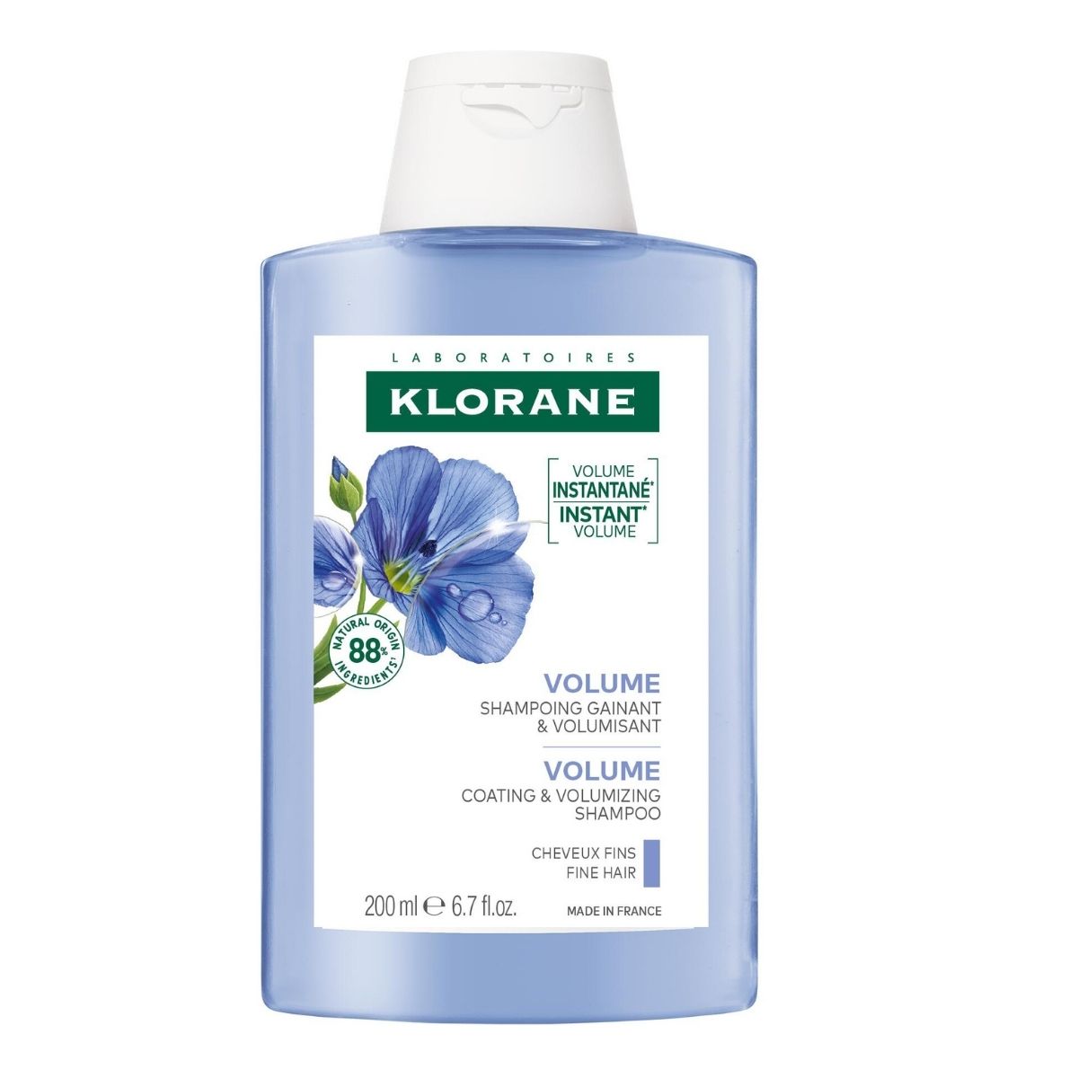 Klorane Leinen Bio Shampoo 200 ml
