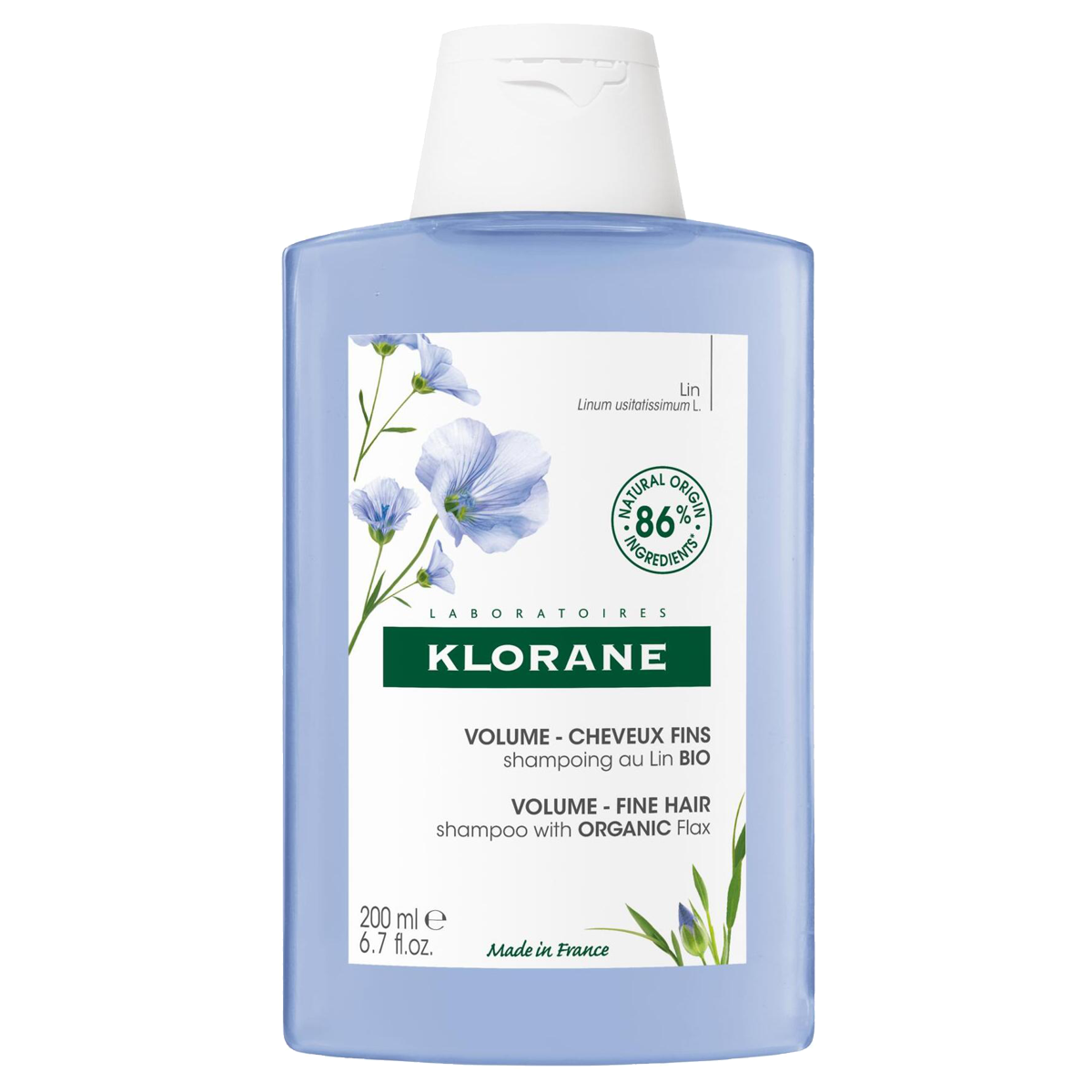 Klorane Leinen Bio Shampoo 200 ml Klorane Leinen Bio Shampoo 200 ml