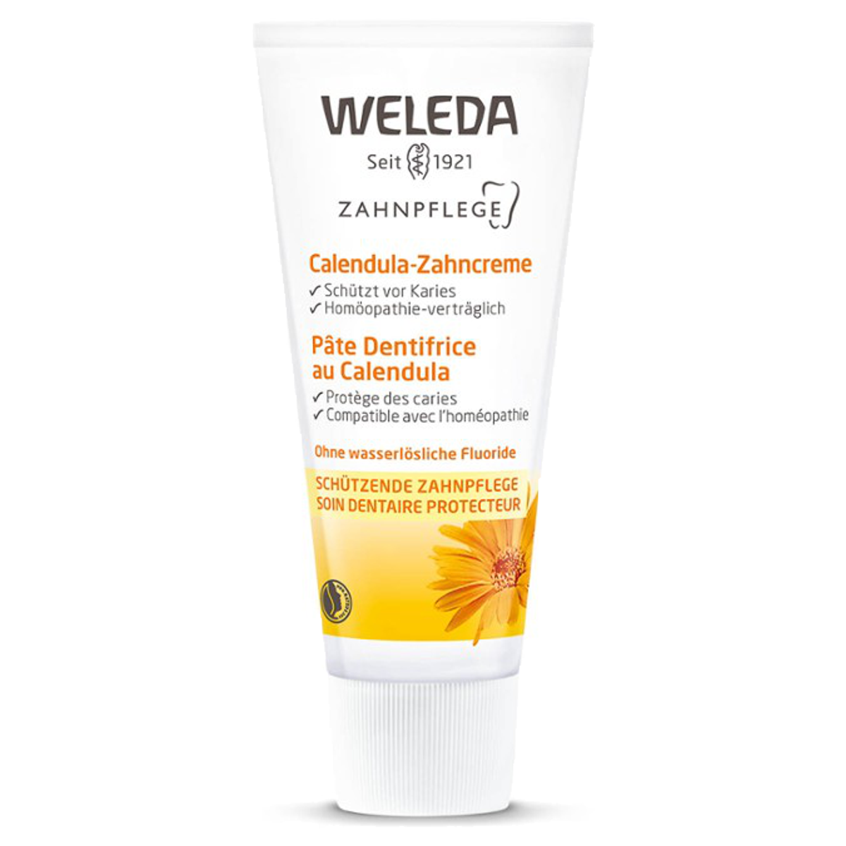 Weleda Zahncrème Calendula 75 ml Weleda Zahncrème Calendula 75 ml
