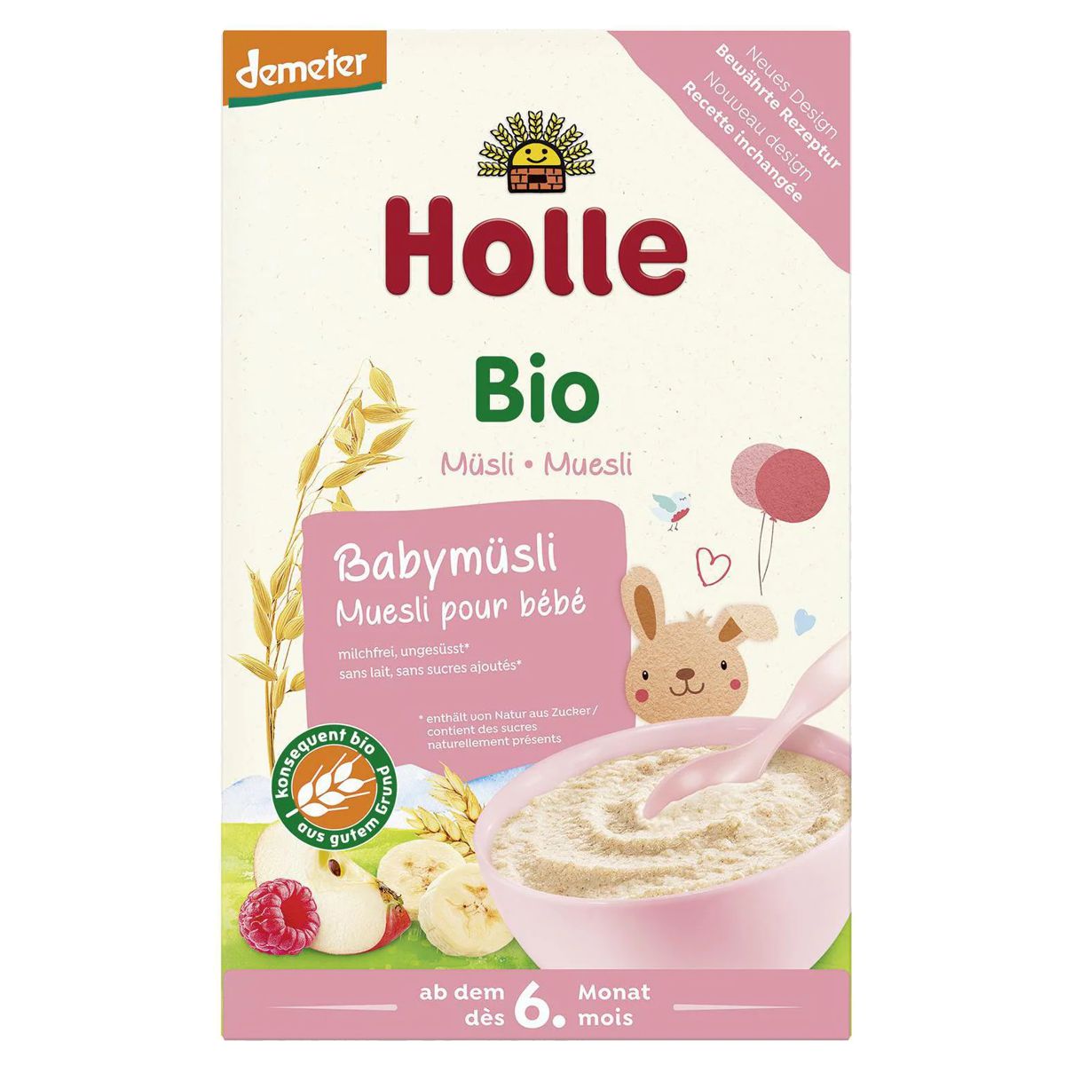 Holle Babybrei Babymüesli Bio 250 g Holle Babybrei Babymüesli Bio 250 g