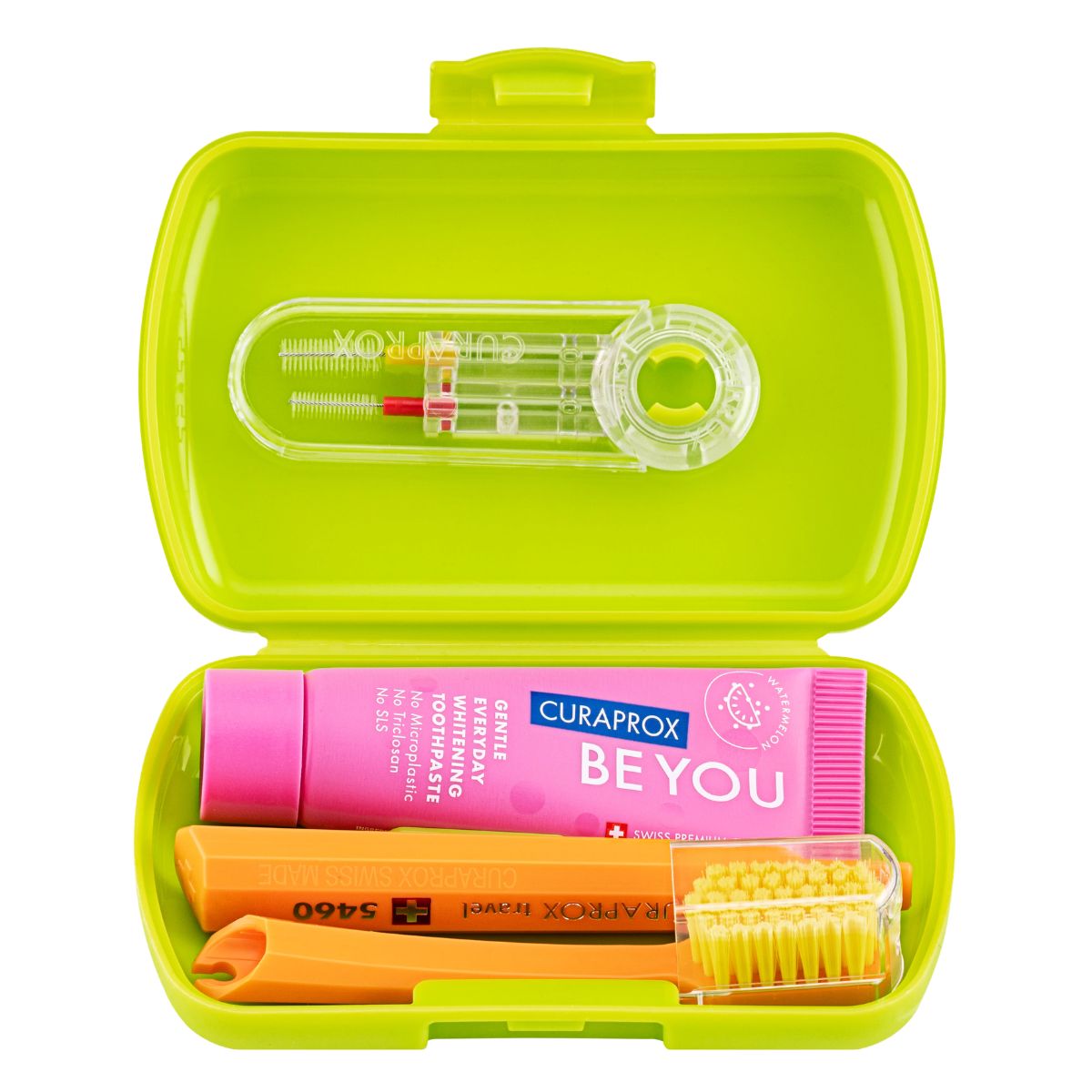 Curaprox Travel Set grün