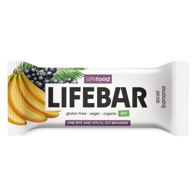 Lifefood Bio Lifebar Superfoods Açaí Banane Riegel 40 g Lifefood Bio Lifebar Superfoods Açaí Banane Riegel 40 g