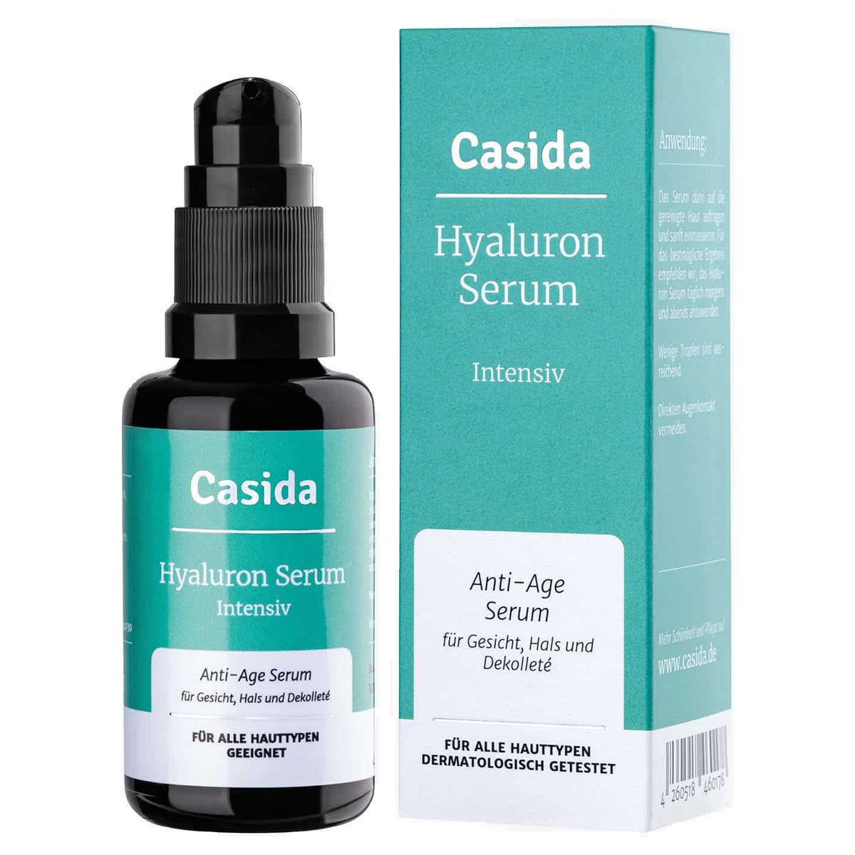 Casida Hyaluron Serum Intensiv Dispenser 30 ml