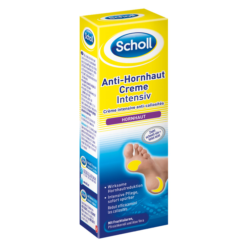 Scholl Anti-Hornhaut Creme intensiv 75 ml Scholl Anti-Hornhaut Creme intensiv 75 ml
