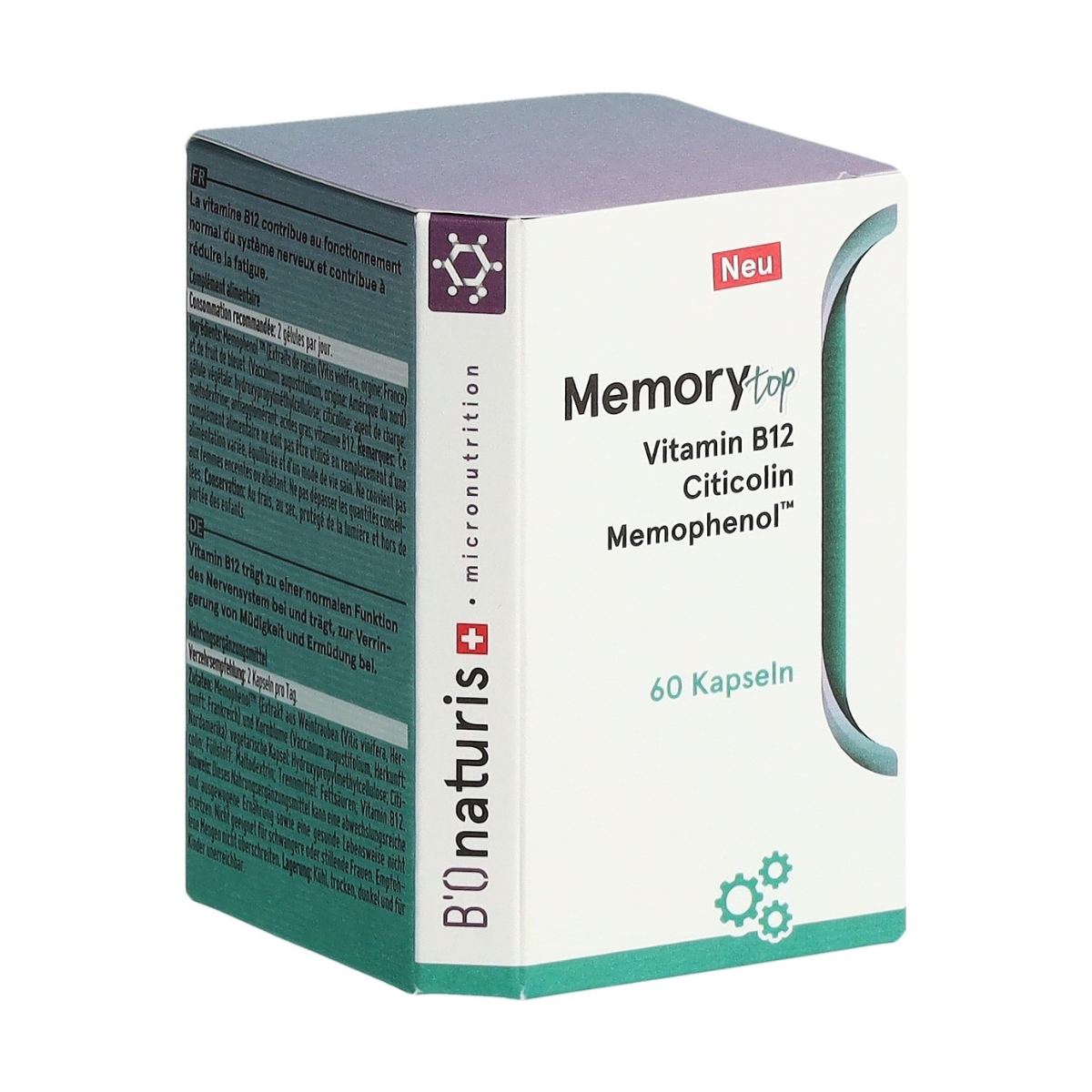 Bionaturis Memory Top Kapseln 60 Stück