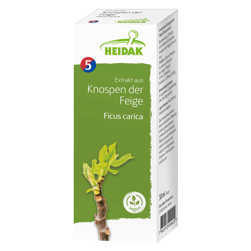 Heidak Knospe Feige Ficus carica Flasche 30 ml Heidak Knospe Feige Ficus carica Flasche 30 ml