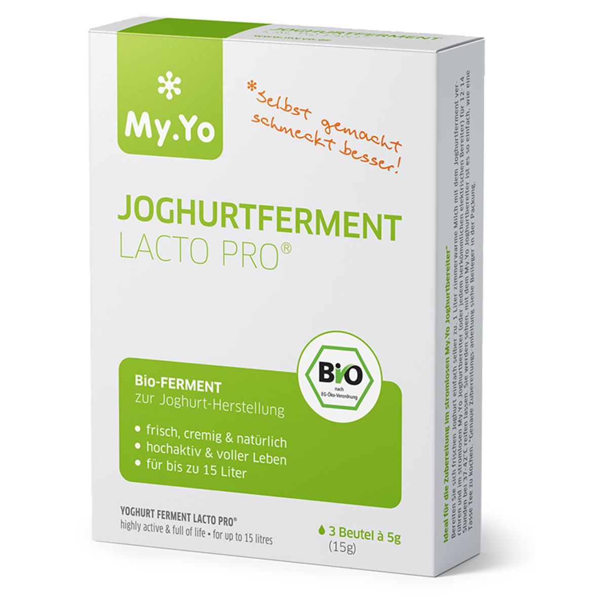 MY.YO Joghurt Ferment Probiotisch 3x 5 g MY.YO Joghurt Ferment Probiotisch 3x 5 g