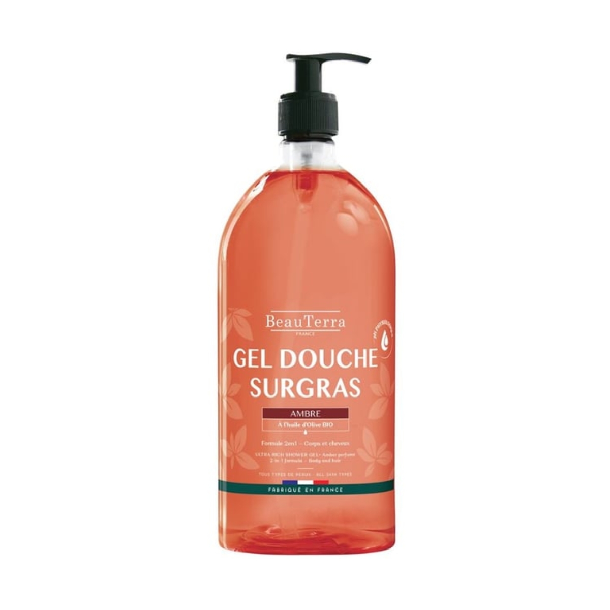 BeauTerra Gel douche riche Ambre BeauTerra Gel douche riche Ambre