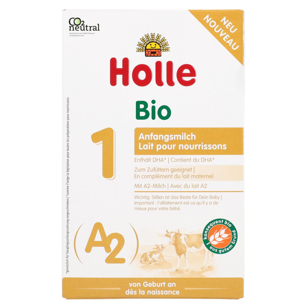 Holle A2 Bio-Anfangsmilch 1 400 g Holle A2 Bio-Anfangsmilch 1 400 g