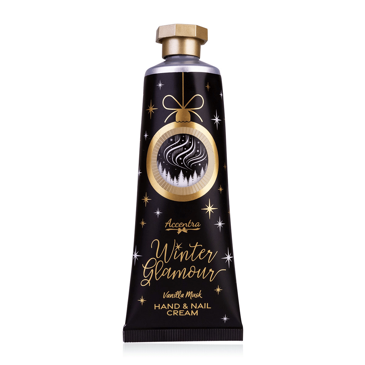 ACCENTRA Crème pour les mains et les ongles Winter Glamour noir 60 ml