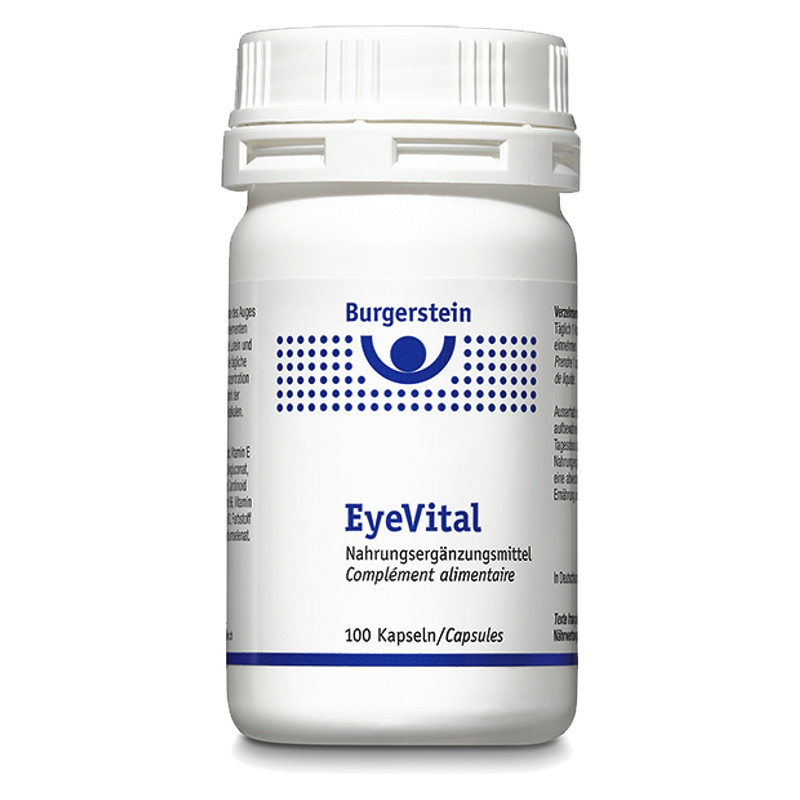 Burgerstein EyeVital Kapseln 100 Stück Burgerstein EyeVital Kapseln 100 Stück