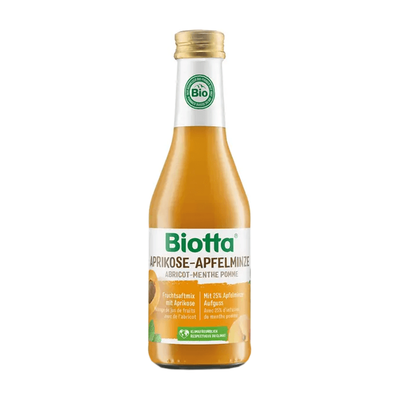 Biotta Aprikose - Apfelminze Bio 12 fl 2.5 dl