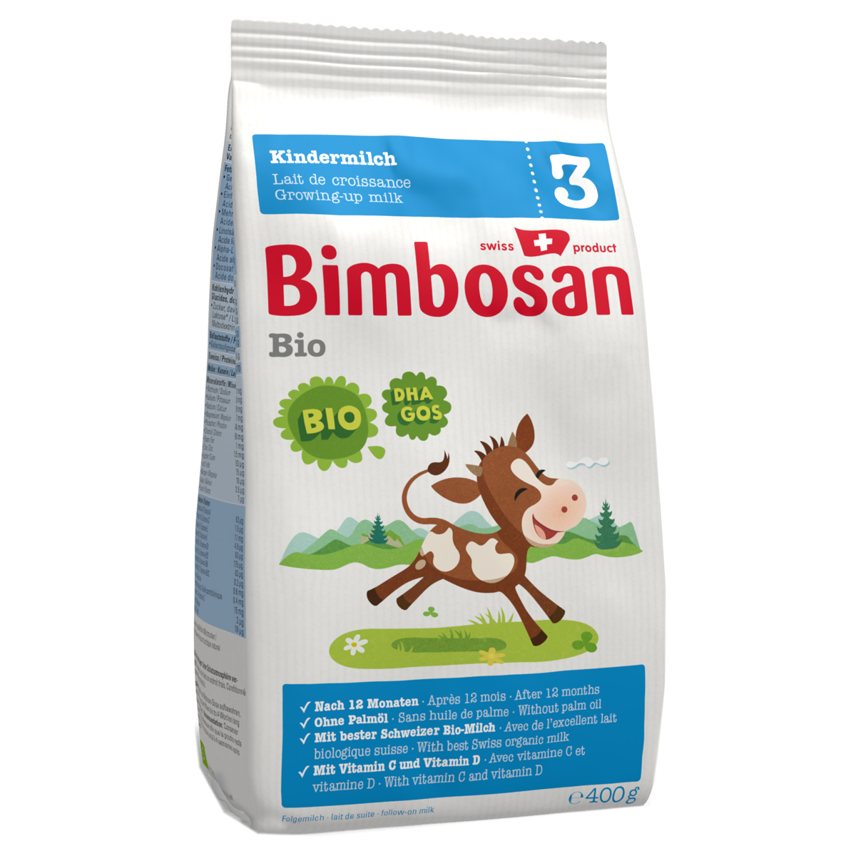 Bimbosan Bio 3 Kindermilch refill 400 g Bimbosan Bio 3 Kindermilch refill 400 g