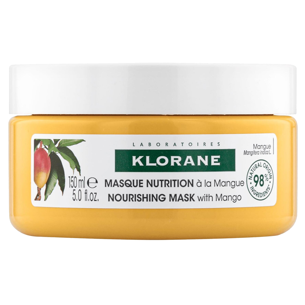 Klorane Mango Haarmaske 150 ml Klorane Mango Haarmaske 150 ml