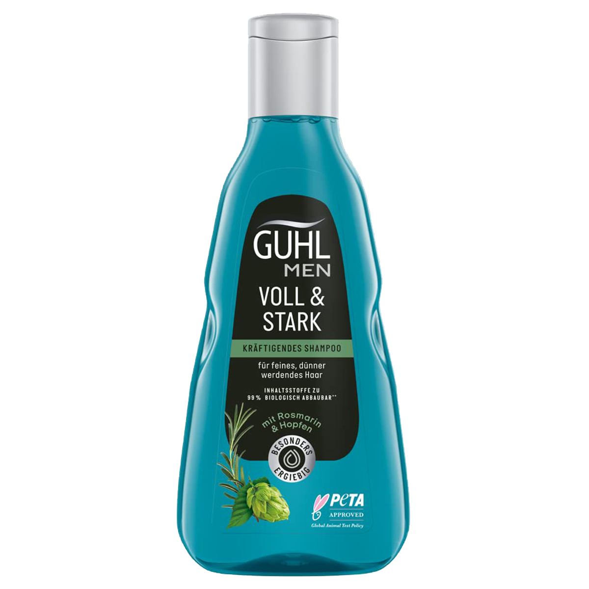 Guhl Men Voll und Stark Shampoo kräftigend Flasche 250 ml Guhl Men Voll und Stark Shampoo kräftigend Flasche 250 ml