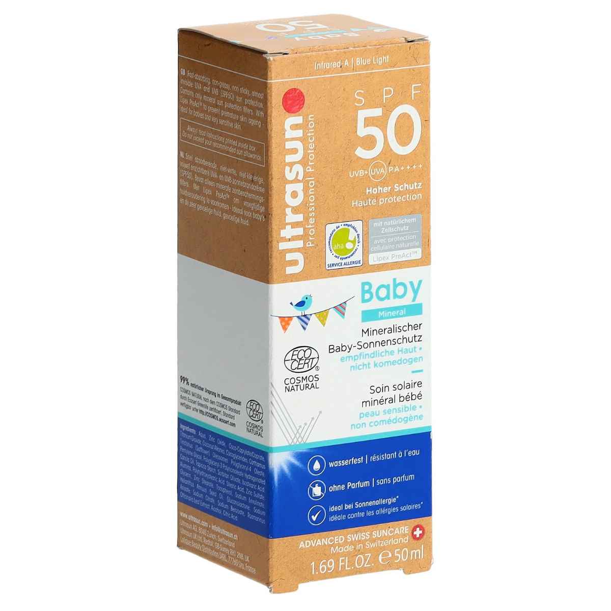 Ultrasun Baby Mineral SPF50 Tb 50 ml
