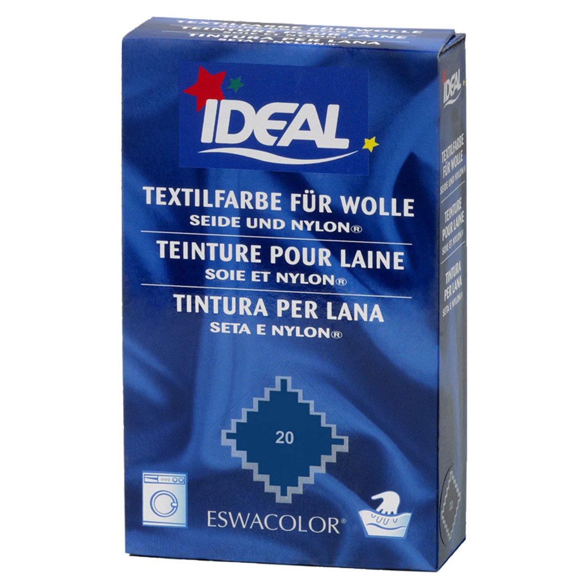 IDEAL Wolle Color Plv No20 marine 30g IDEAL Wolle Color Plv No20 marine 30g