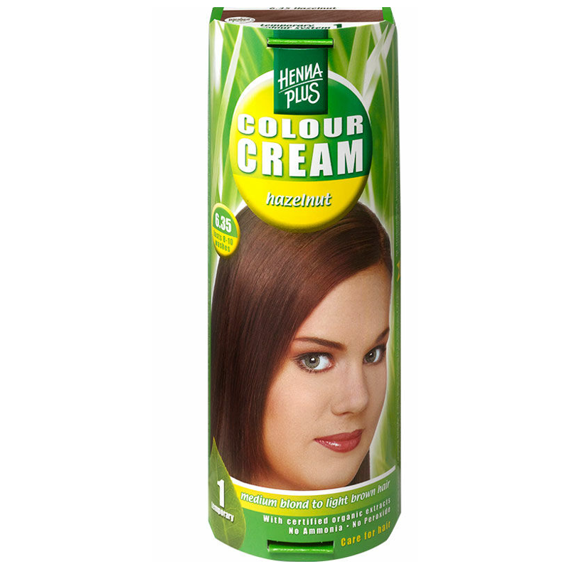 Henna Plus Colour Cream 6.35 Haselnuss 60 ml