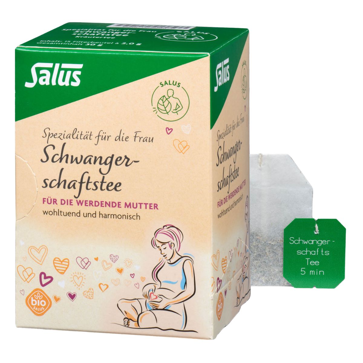 Tisane de grossesse Salus Bio, sachets de 15
