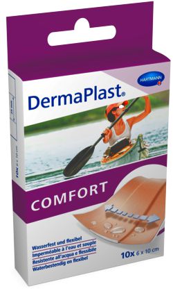 DERMAPLAST COMFORT Schnellverband zuschneidbar 10 Stk