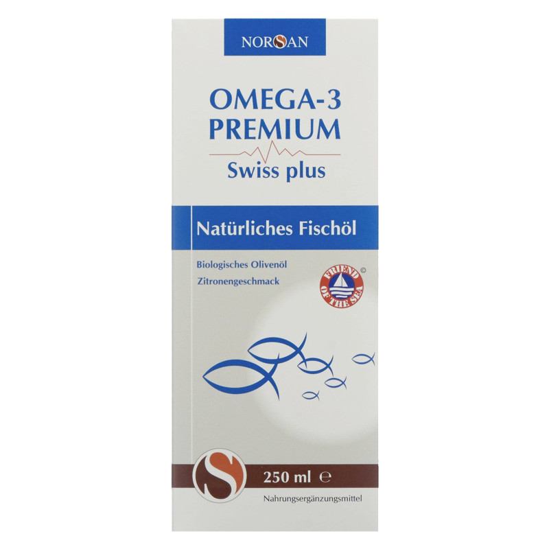 Norsan Omega-3 Premium Swiss plus Öl Flasche 250 ml Norsan Omega-3 Premium Swiss plus Öl Flasche 250 ml