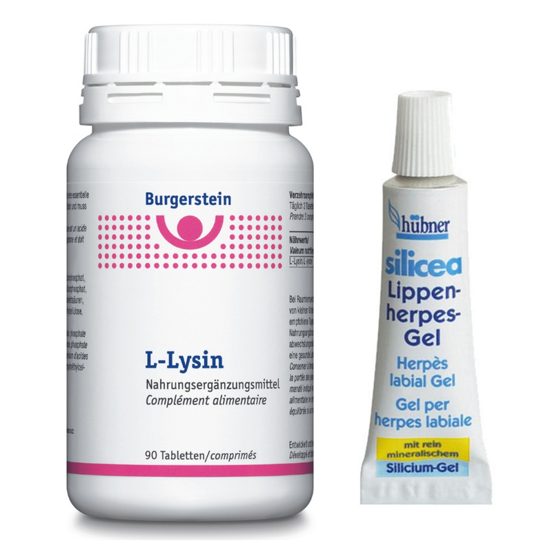 Burgerstein L-Lysin & Silicea Lippengel Set Burgerstein L-Lysin & Silicea Lippengel Set
