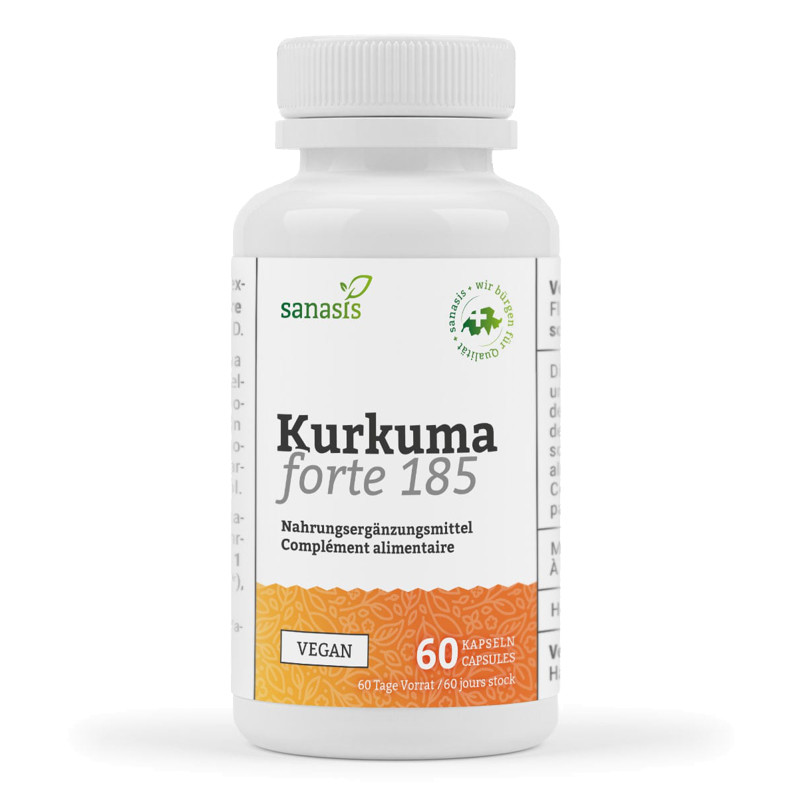 Sanasis Kurkuma forte 185 60 Kapseln Sanasis Kurkuma forte 185 60 Kapseln