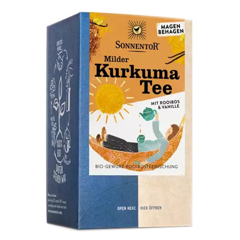 SONNENTOR Milder Kurkuma Tee 18 Beutel SONNENTOR Milder Kurkuma Tee 18 Beutel
