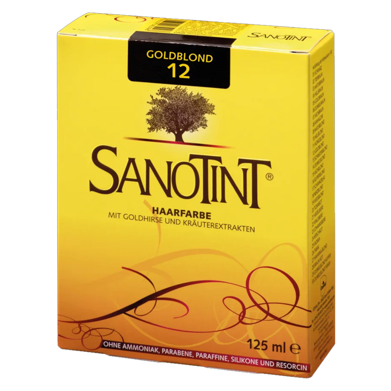 Sanotint Haarfarbe 12 goldblond 125 ml