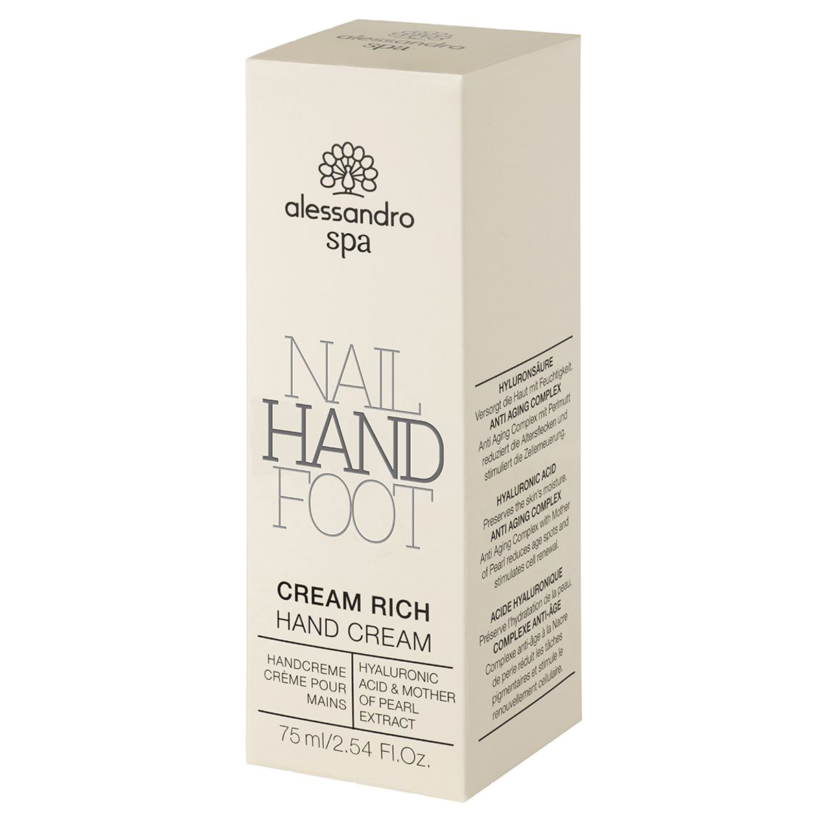 Alessandro Hand Spa Cream Rich 75 ml