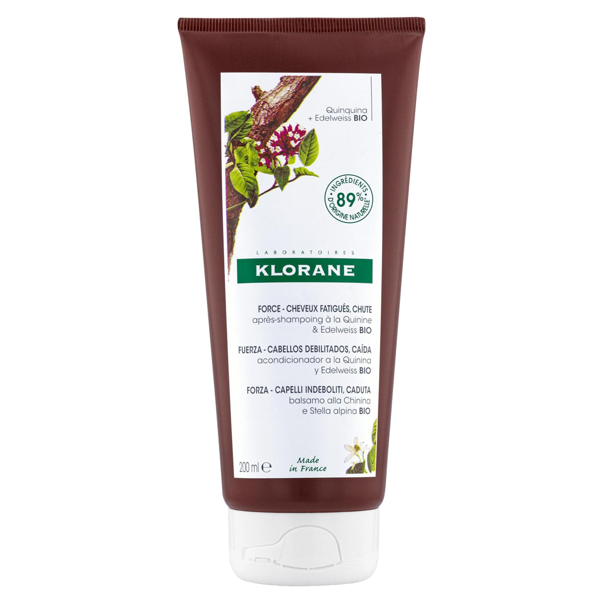 Klorane Chinin Edelweiss Pflegebalsam 200 ml Klorane Chinin Edelweiss Pflegebalsam 200 ml