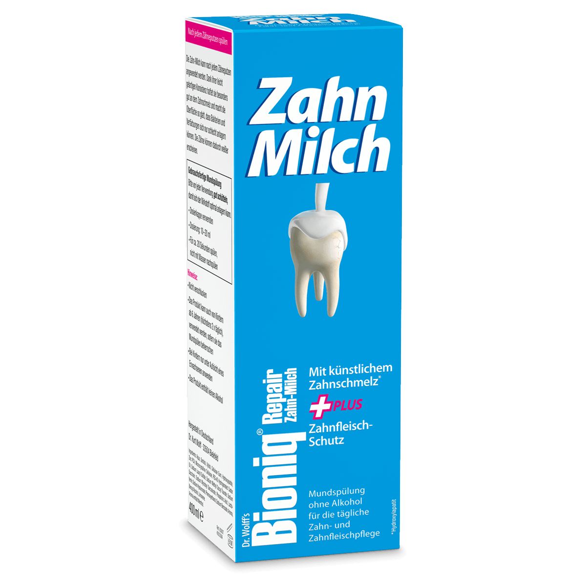 Bioniq Repair Zahn-Milch Flasche 400 ml Bioniq Repair Zahn-Milch Flasche 400 ml
