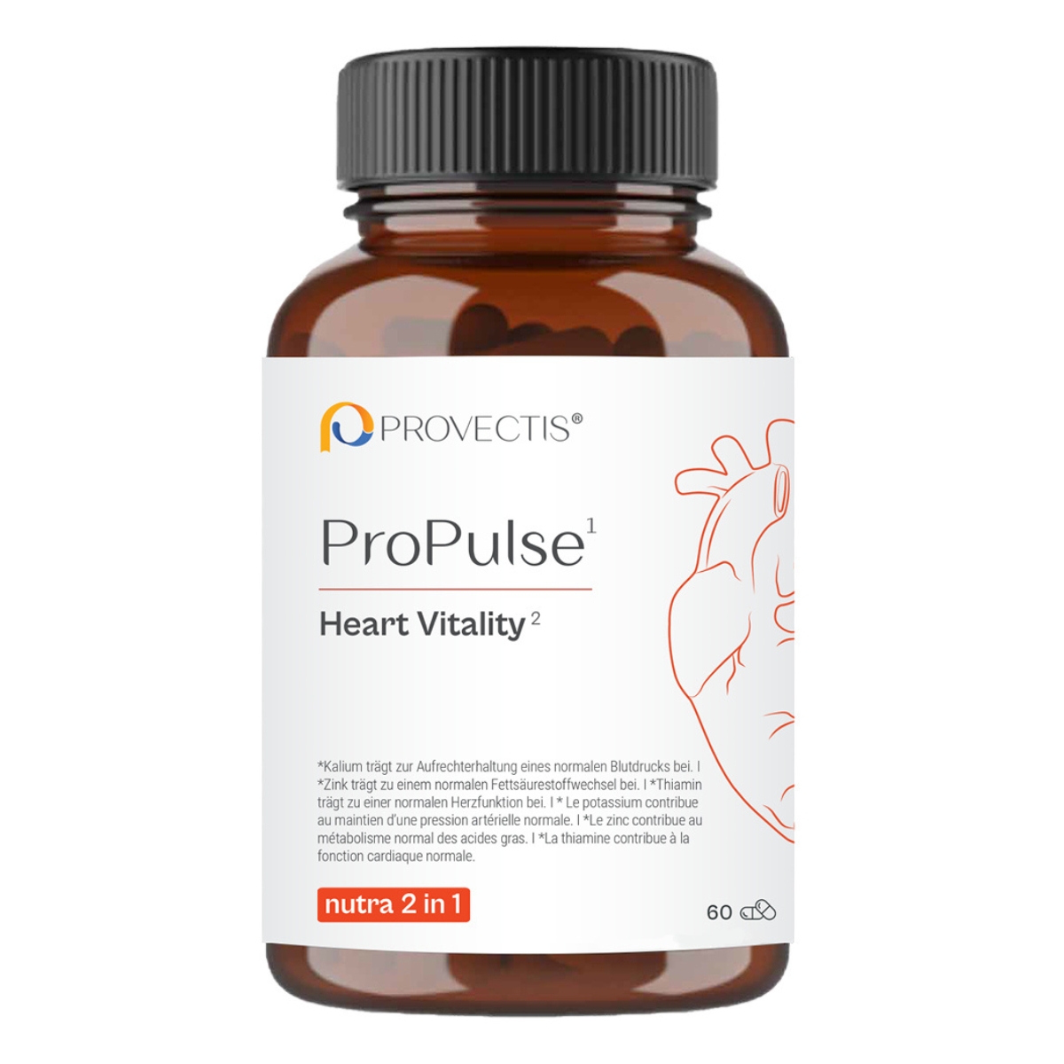 Provectis ProPuls Nutra 2 in 1 Kapseln 60 Stück