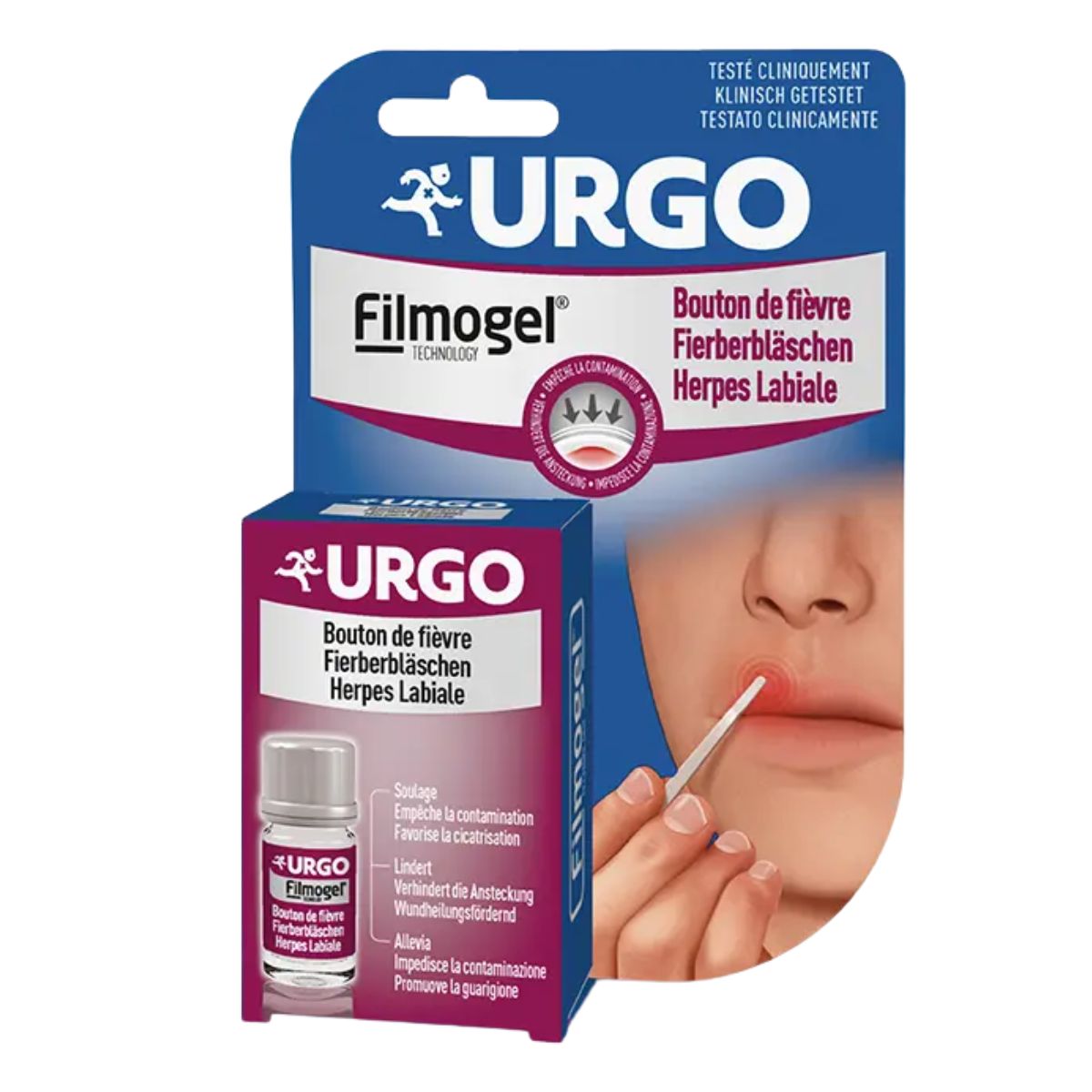 URGO Filmogel herpès labial 3 ml